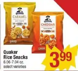 Star Market Quaker rice snacks offer
