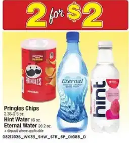 Star Market Pringles Chips offer