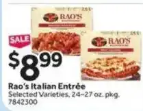 Stop&Shop Rao's Italian Entrée offer