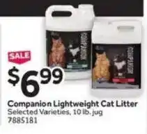 Stop&Shop Companion Lightweight Cat Litter offer