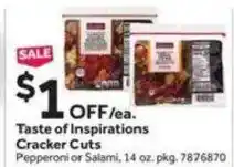 Stop&Shop Taste of Inspirations Cracker Cuts offer
