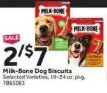 Stop&Shop Milk-Bone Dog Biscuits offer