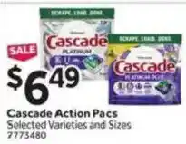 Stop&Shop Cascade Action Pacs offer