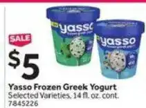 Stop&Shop Yasso Frozen Greek Yogurt offer