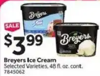Stop&Shop Breyers Ice Cream offer