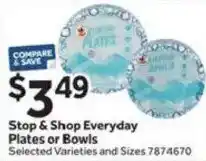 Stop&Shop Stop & Shop Everyday Plates or Bowls offer