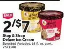 Stop&Shop Stop & Shop Deluxe Ice Cream offer