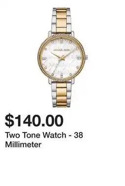 Belk Two Tone Watch - 38 Millimeter offer
