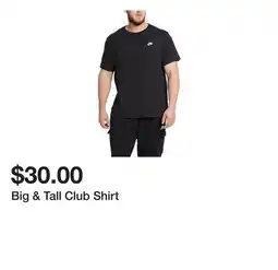 Belk Big & Tall Club Shirt offer