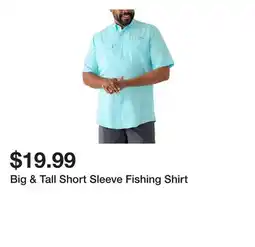 Belk Big & Tall Short Sleeve Fishing Shirt offer