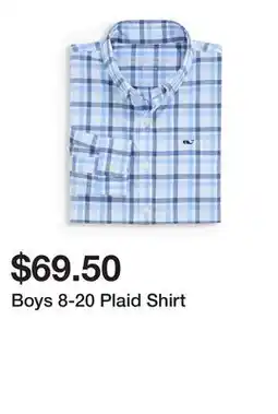 Belk Boys 8-20 Plaid Shirt offer