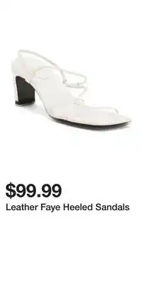 TJ Maxx Leather Faye Heeled Sandals offer
