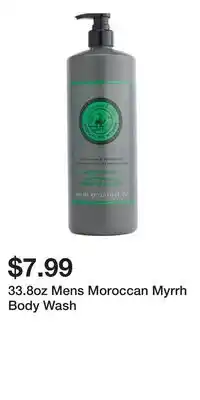 TJ Maxx 33.8oz Mens Moroccan Myrrh Body Wash offer