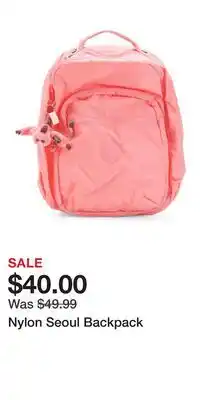 TJ Maxx Nylon Seoul Backpack offer