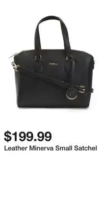 TJ Maxx Leather Minerva Small Satchel offer