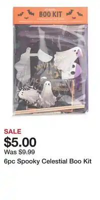 TJ Maxx 6pc Spooky Celestial Boo Kit offer