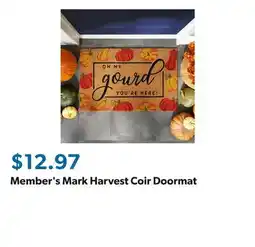 Sam's Club Member's Mark Harvest Coir Doormat offer