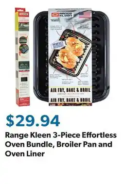 Sam's Club Range Kleen 3-Piece Effortless Oven Bundle, Broiler Pan and Oven Liner offer