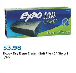 Sam's Club Expo - Dry Erase Eraser - Soft Pile - 5 1/8w x 1 1/4h offer