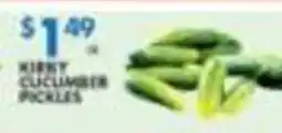 Met Foodmarkets Cucumber pickles offer