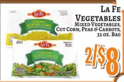 Trade Fair Supermarket La Fe VEGETABLES offer