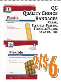 Trade Fair Supermarket QC QUALITY CHOICE BANDAGES offer