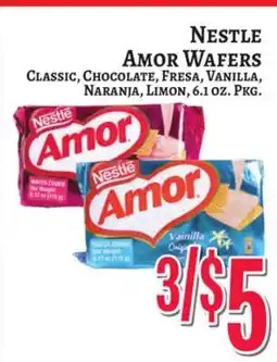 Trade Fair Supermarket NESTLE AMOR WAFERS offer