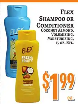 Trade Fair Supermarket FLEX SHAMPOO OR CONDITIONER offer