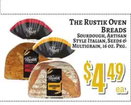 Trade Fair Supermarket THE RUSTIK OVEN BREADS offer