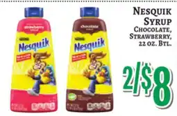 Trade Fair Supermarket NESQUIK SYRUP offer