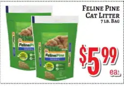 Trade Fair Supermarket FELINE PINE CAT LITTER offer