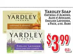 Trade Fair Supermarket YARDLEY SOAP offer