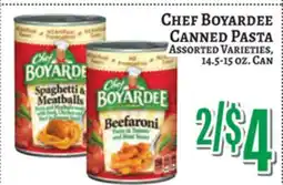 Trade Fair Supermarket CHEF BOYARDEE CANNED PASTA offer