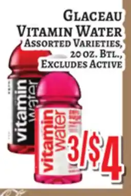 Trade Fair Supermarket Glaceau VITAMIN WATER offer