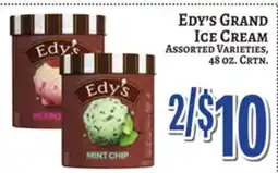 Trade Fair Supermarket Edy's Grand Ice Cream offer