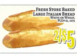 Trade Fair Supermarket FRESH STORE BAKED LARGE ITALIAN BREAD offer