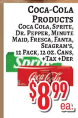 Trade Fair Supermarket Coca-Cola PRODUCTS offer