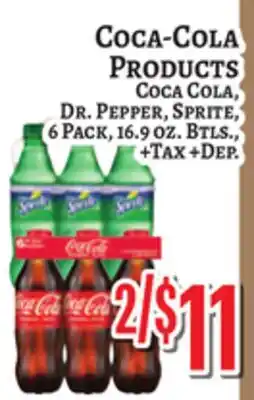 Trade Fair Supermarket Coca-Cola, Dr. Pepper, Sprite offer