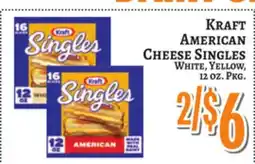 Trade Fair Supermarket KRAFT AMERICAN CHEESE SINGLES offer