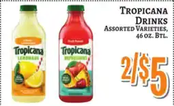 Trade Fair Supermarket TROPICANA DRINKS offer