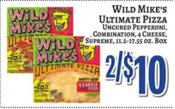 Trade Fair Supermarket WILD MIKE'S ULTIMATE PIZZA offer
