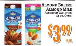 Trade Fair Supermarket ALMOND BREEZE ALMOND MILK offer
