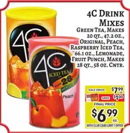 Trade Fair Supermarket 4C DRINK MIXES offer
