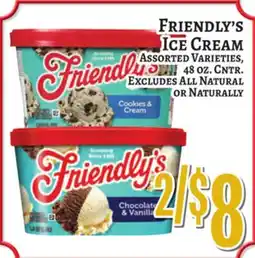 Trade Fair Supermarket FRIENDLY'S ICE CREAM offer