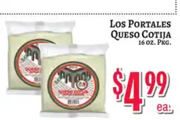 Trade Fair Supermarket LOS PORTALES Queso Cotija offer