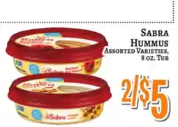 Trade Fair Supermarket SABRA HUMMUS offer