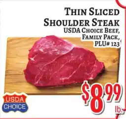 Trade Fair Supermarket THIN SLICED SHOULDER STEAK offer