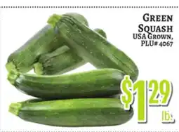 Trade Fair Supermarket GREEN SQUASH offer