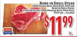 Trade Fair Supermarket BONE-IN SHELL STEAK offer