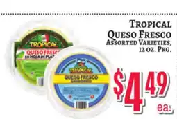 Trade Fair Supermarket TROPICAL Queso Fresco offer
